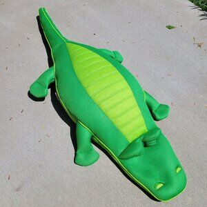 Big Joe Pool Petz Alligator Megahh Water Float Raft‎ Crocodile Summer Play Toy